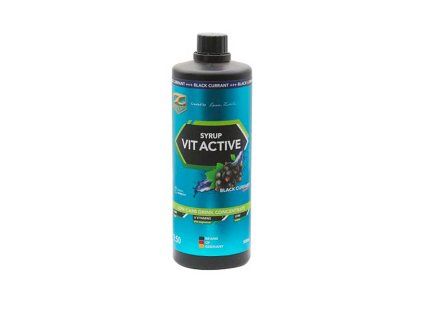 Z Konzept Vit Active Syrup Low Carb 1000 ml black currant (Príchuť čierne ríbezle)