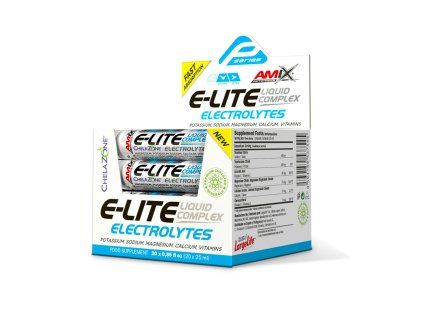 Amix Performance E-Lite Liquid Electrolytes 20 x 25 ml black currant (Príchuť čierne ríbezle)