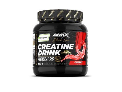 Amix Black Line Creatine Drink 350 g cherry (Príchuť višňa)