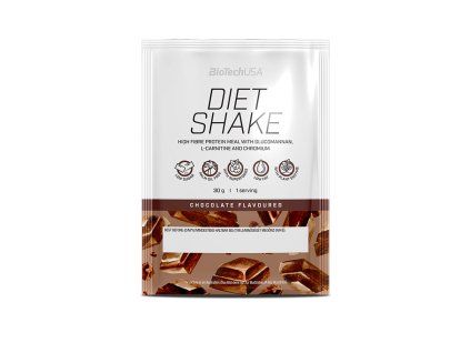 BioTech Diet Shake 30 g chocolate (Príchuť čokoláda)