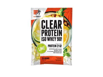 Extrifit Clear Protein Iso Whey 90! 25 g lime (Príchuť limetka)