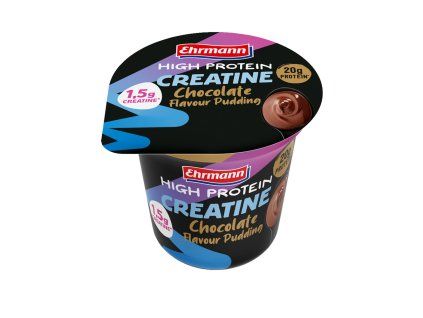 Ehrmann High Protein Creatine Pudding 230 g chocolate (Príchuť čokoláda)