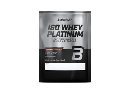 BioTech Iso Whey Platinum 22,5 g chocolate (Príchuť čokoláda)