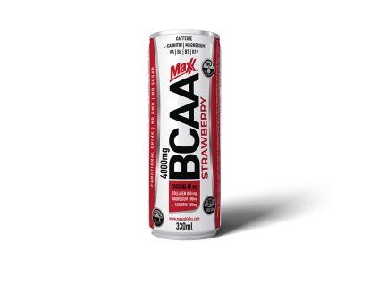 Maxx BCAA 330 ml strawberry (Príchuť jahoda)