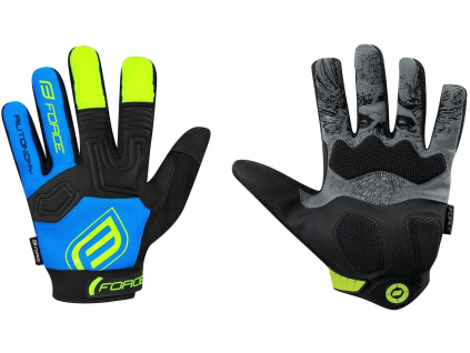 force kid mtb autonomy detske rukavice cerno modre vel l ien406287