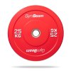 bumper plate 51mm gymbeam 25kg