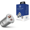 3mk nabijecka do auta hyper car charger 45w 1x usb 1x usb c pd ien531970
