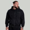 Mikina Zip Washed Black - STRIX (Veľkosť L)