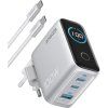 nabijecka do site anker 100w 2xusb c 1xusb stribrna ien580167