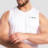 Tielko Mesh Base White - GymBeam (Veľkosť S)