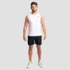Tielko Mesh Base White - GymBeam (Veľkosť S)