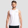 Tielko Mesh Base White - GymBeam (Veľkosť S)