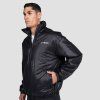 Bunda 1/2 Zip Prime Black - GymBeam (Veľkosť S)