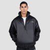 Bunda 1/2 Zip Prime Black - GymBeam (Veľkosť S)