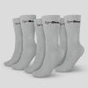 Ponožky 3/4 Socks 3Pack Grey - GymBeam (Veľkosť M/L)