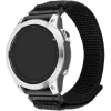 nylonovy reminek fixed nylon sporty strap pro garmin quickfit 22mm cerny ien537847