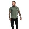 Tričko Basic Heather Military - GymBeam (Veľkosť XXL)