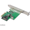 akasa pcie karta usb 3 2 gen 2 interni konektor ien508541