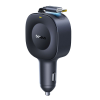 nabijecka do auta baseus primetrip vr2 usb c 1 5m 30w 1x usb c cerna ien573489