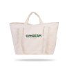athletic club bag beige gymbeam 1