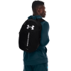 backpack hustle lite black white under armour 3