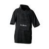 towel poncho terry black gymbeam 1 wb