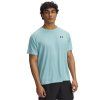 Tričko Tech Textured SS Modré - Under Armour (Veľkosť S)