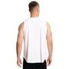 Tielko Combat White - GymBeam (Veľkosť S)