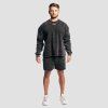 Šortky Aura Washed Black - GymBeam (Veľkosť S)
