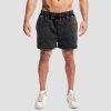 Šortky Aura Washed Black - GymBeam (Veľkosť S)