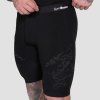 Seamless šortky Static Black - GymBeam (Veľkosť L)