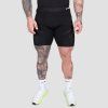 Seamless šortky Static Black - GymBeam (Veľkosť L)