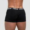 Pánske boxerky FIT Trunks 3Pack Black - GymBeam (Veľkosť S)