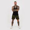 Šortky Vertical Military Green - GymBeam (Veľkosť M)