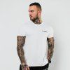 Tričko Basic White - GymBeam (Veľkosť XXXL)