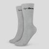 Ponožky 3/4 Socks 3Pack Grey - GymBeam (Veľkosť M/L)