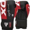 Boxerské rukavice F4 HOOK & LOOP Red - RDX (Veľkosť 16 OZ)