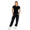 Dámske tričko Ribbed Black - STRIX (Veľkosť S)