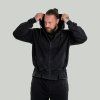 Mikina Zip Washed Black - STRIX (Veľkosť L)
