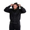 Mikina Zip Washed Black - STRIX (Veľkosť L)