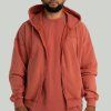 Mikina Zip Washed Terra - STRIX (Veľkosť S)