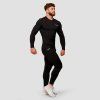 Kompresné legíny Mid Black - GymBeam (Veľkosť M)