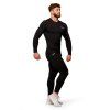 Kompresné legíny Mid Black - GymBeam (Veľkosť M)