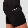 Kompresné šortky Mid Black - GymBeam (Veľkosť L)