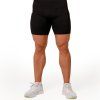 Kompresné šortky Mid Black - GymBeam (Veľkosť L)