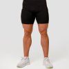 Kompresné šortky Mid Black - GymBeam (Veľkosť L)