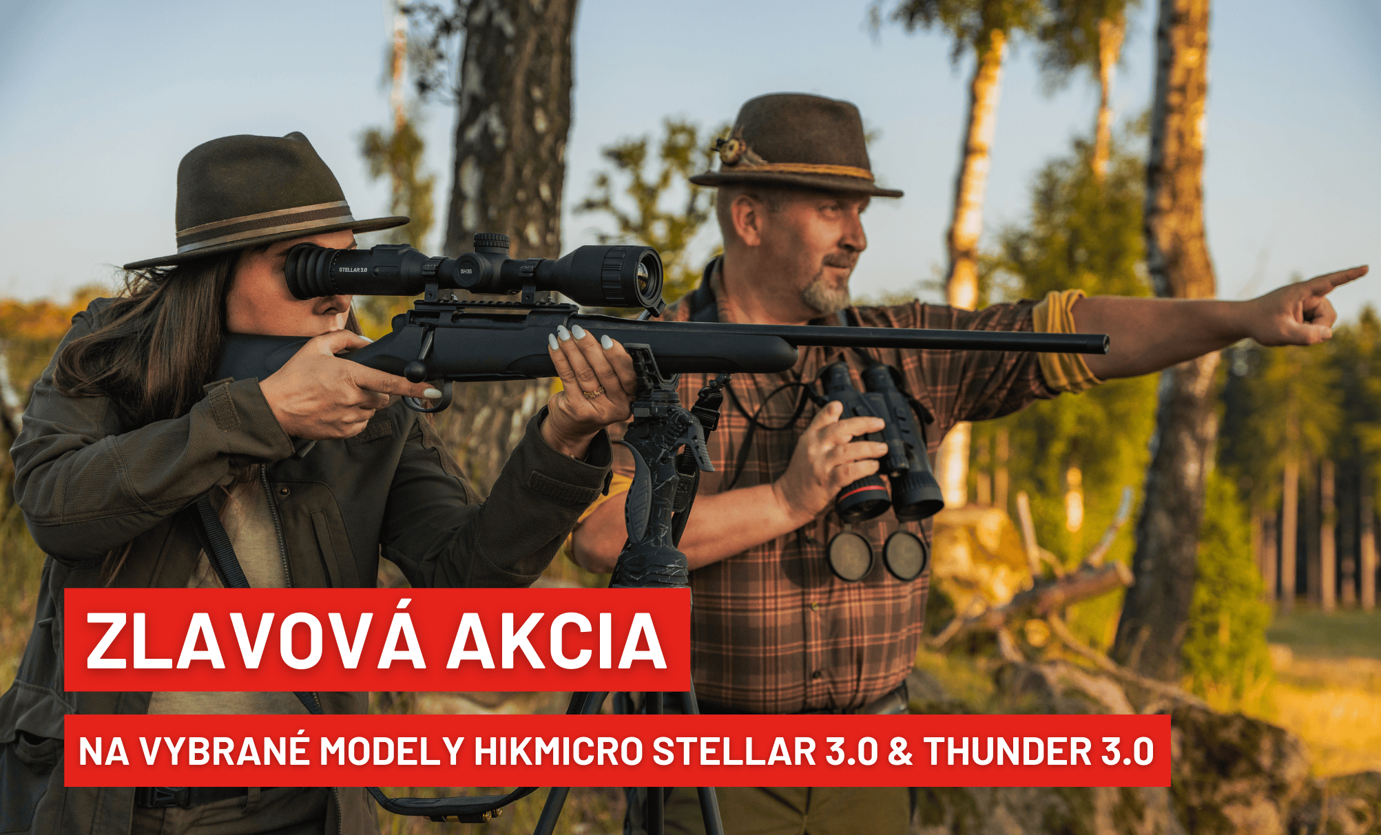 Hikmicro slevová akce Stellar 3.0 & Thunder 3.0