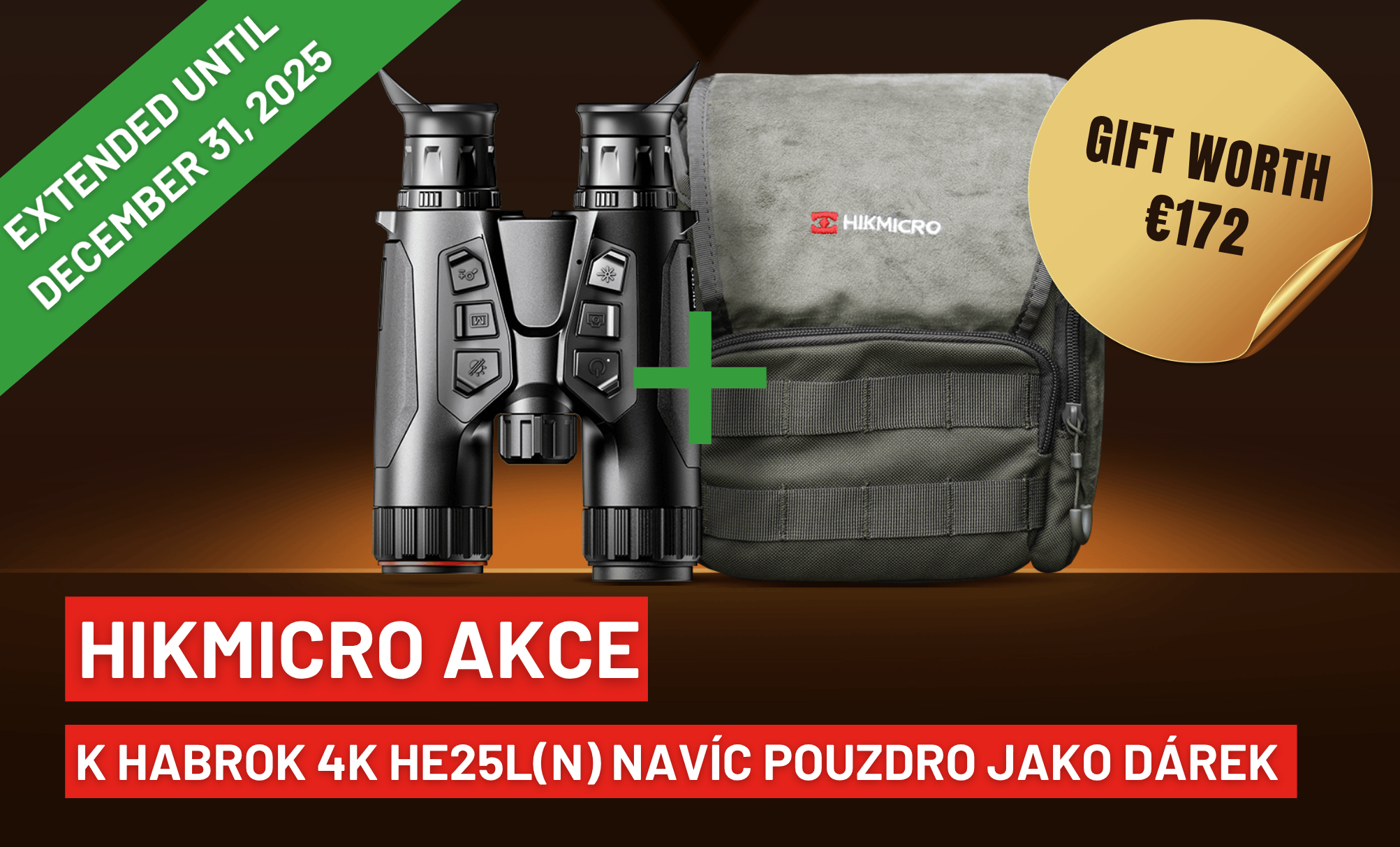 Hikmicro Habrok 4k + pouzdro