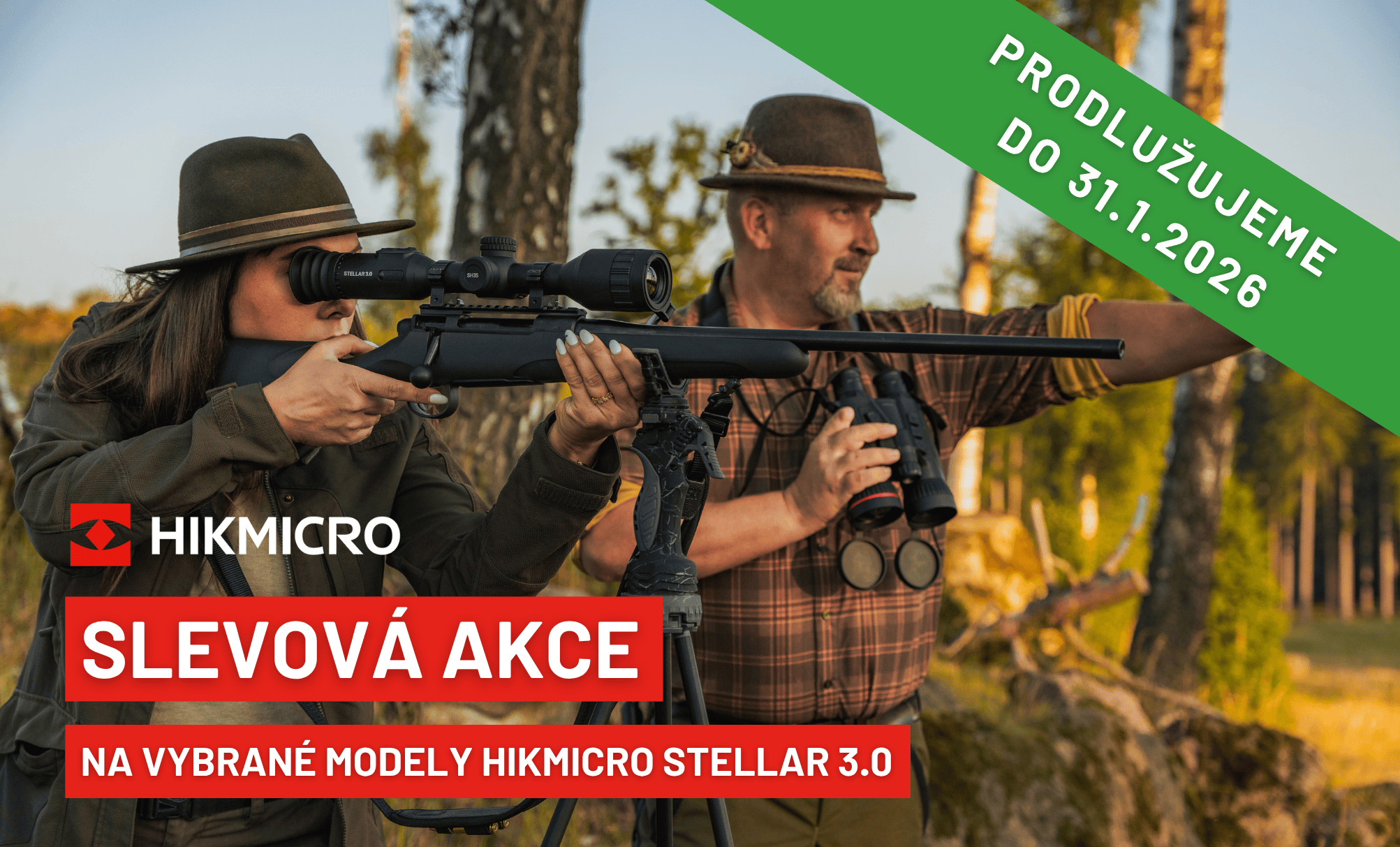 Hikmicro slevová akce Stellar 3.0