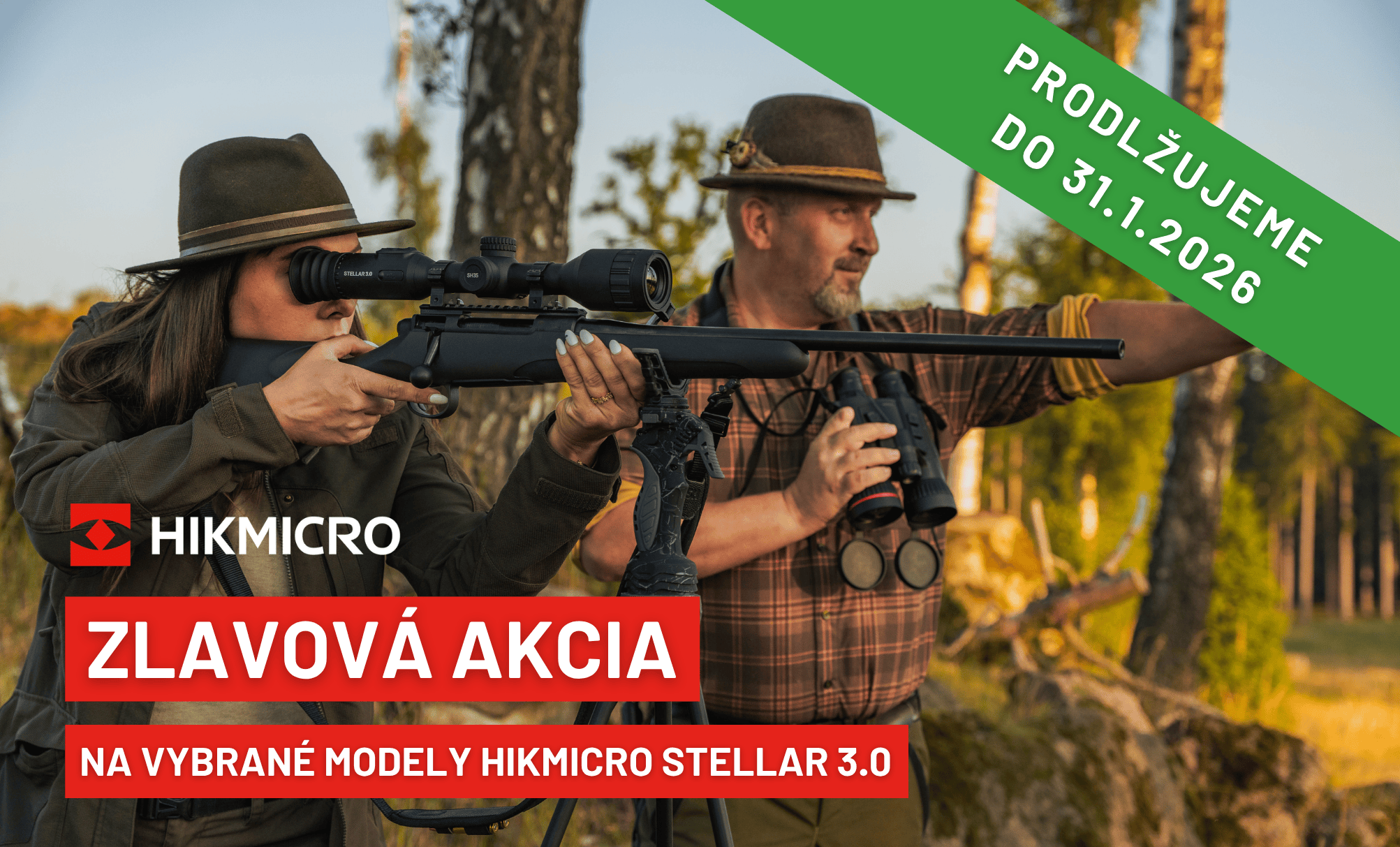 Hikmicro slevová akce Stellar 3.0